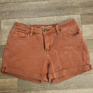 SO Women's Rust Jean Shorts